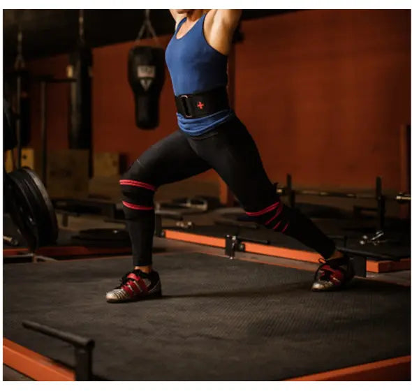 Red Line Knee Wraps