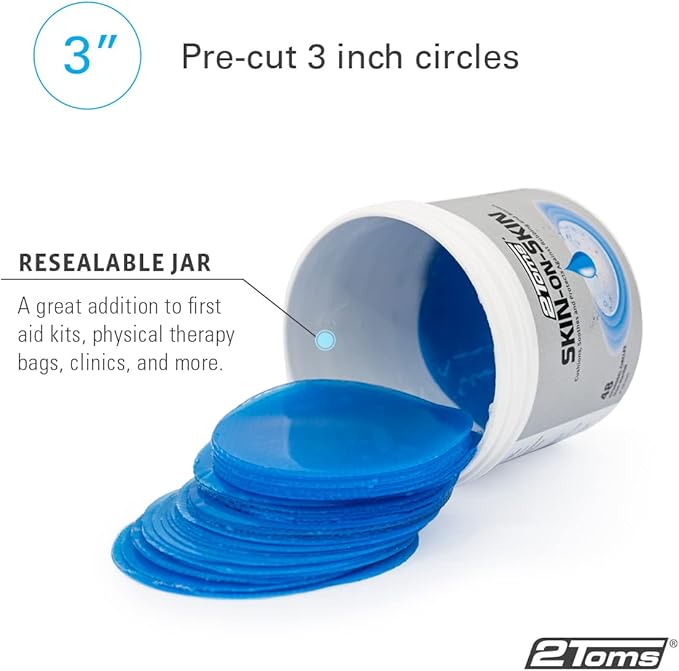 2Toms® SKIN-ON-SKIN HYDROGEL CIRCLES