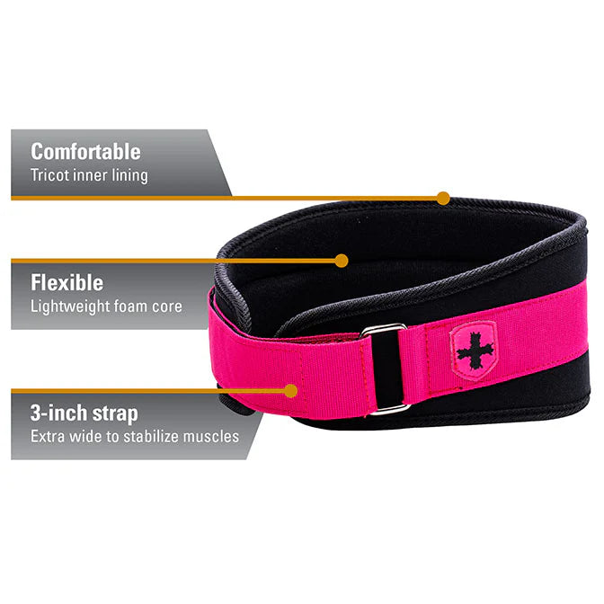 5" FOAM WOMEN'S WEIGHTLIFTING CORE BELT