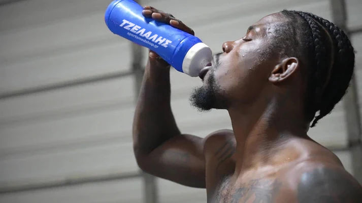 TZELALIS WATER BOTTLE BLUE 27oz/800ml