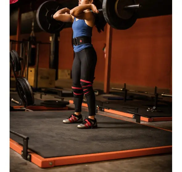 Red Line Knee Wraps