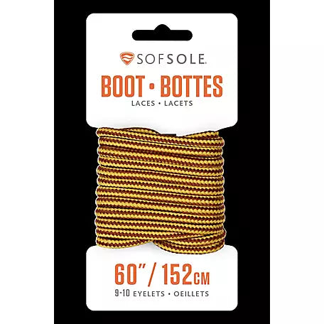 SOFSOLE BOOT WAXED LACES