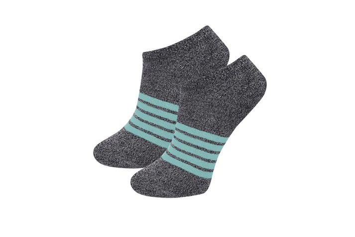 Lifestyle No Show Socks Stripe / 6 Pack