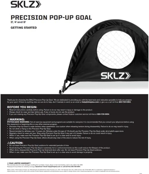PRECISION POP UP GOAL