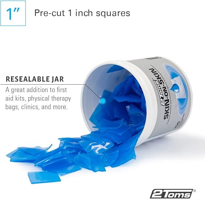 2Toms® SKIN-ON-SKIN HYDROGEL SQUARES