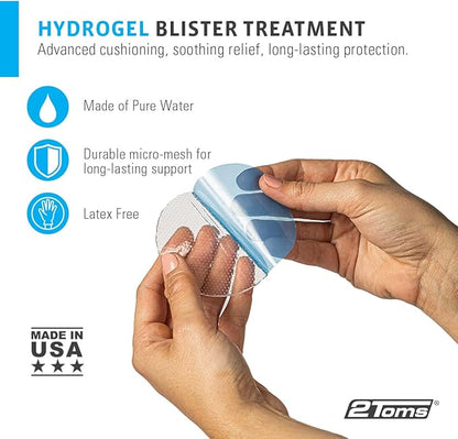 2Toms® SKIN-ON-SKIN HYDROGEL CIRCLES