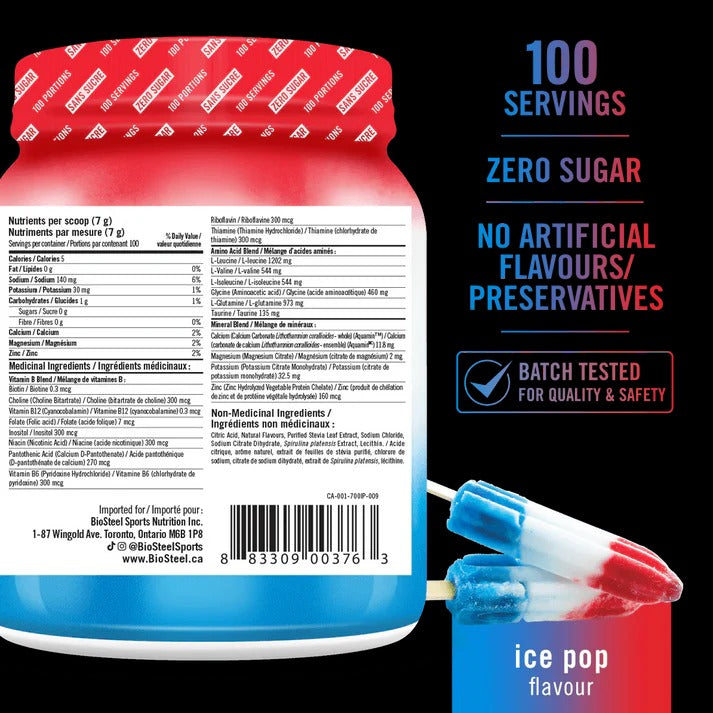 HYDRATION MIX - 100 SRV/700 GR