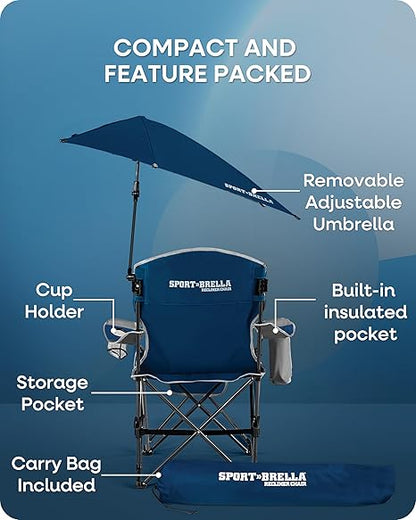 RECLINER CHAIR / MIDNIGHT BLUE