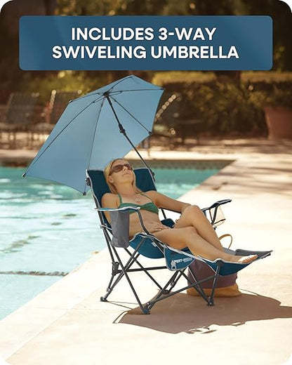 RECLINER CHAIR / MIDNIGHT BLUE