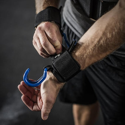 LIFTING HOOKS BLACK/BLUE