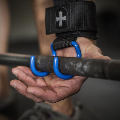 LIFTING HOOKS BLACK/BLUE