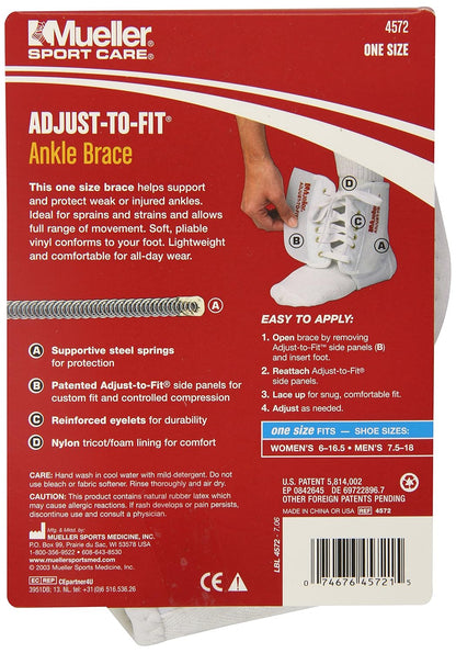 ADJUSTABLE ANKLE BRACE