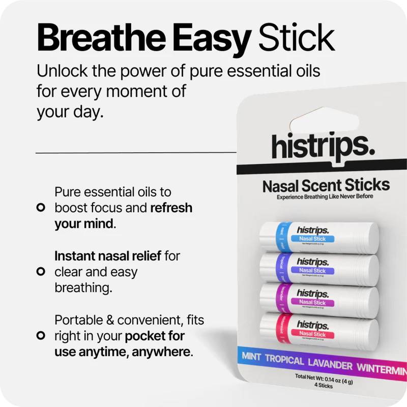 Nasal Scent Sticks (4 Pack)