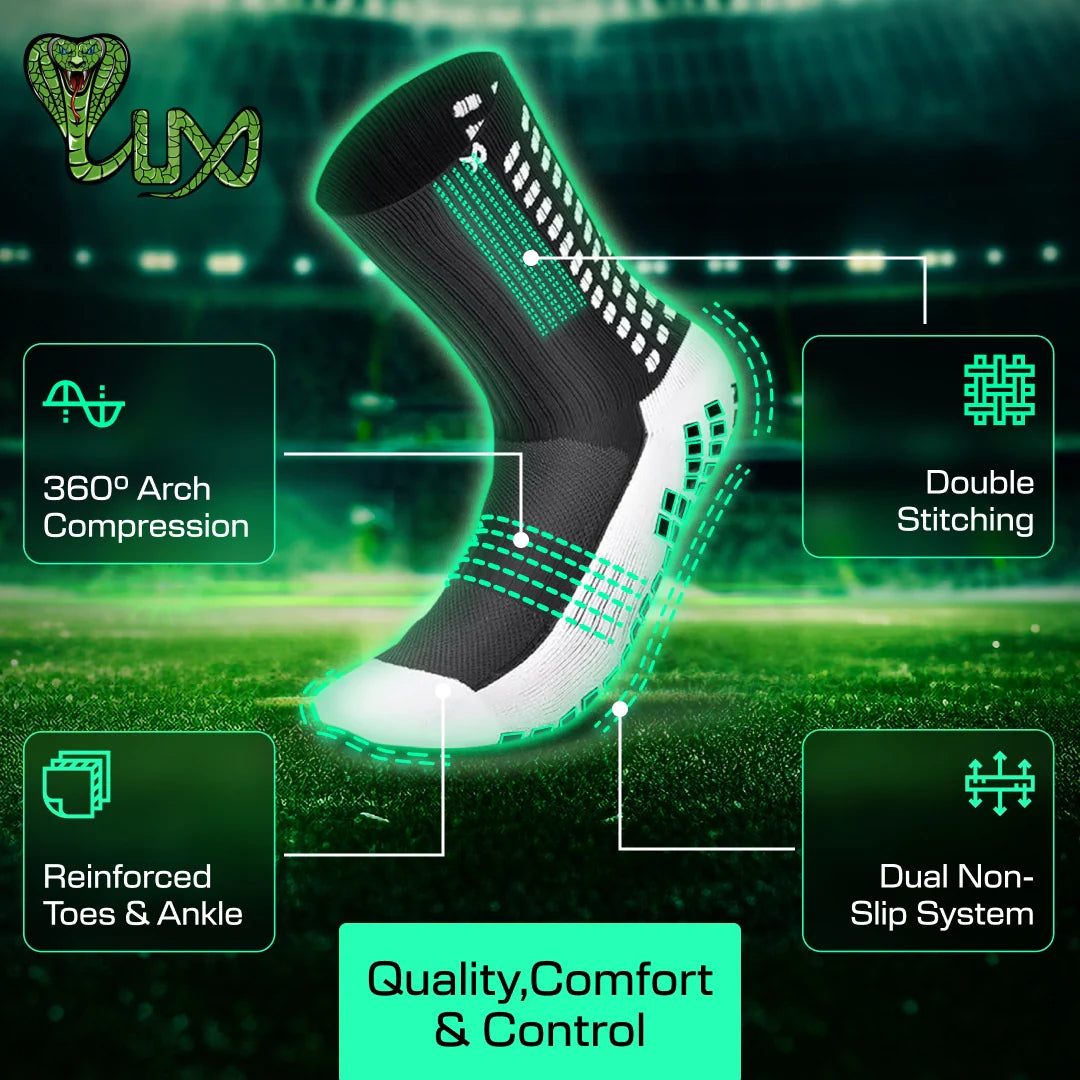 ANTI SLIP SOCCER SOCKS