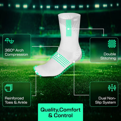 ANTI SLIP ATHLETIC SOCKS
