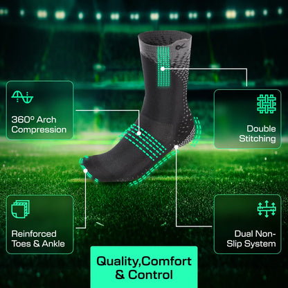 ANTI SLIP ATHLETIC SOCKS
