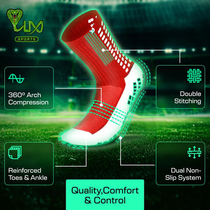 ANTI SLIP SOCCER SOCKS