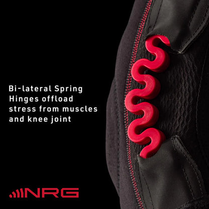 NRG Knee Brace with Spring Hinge