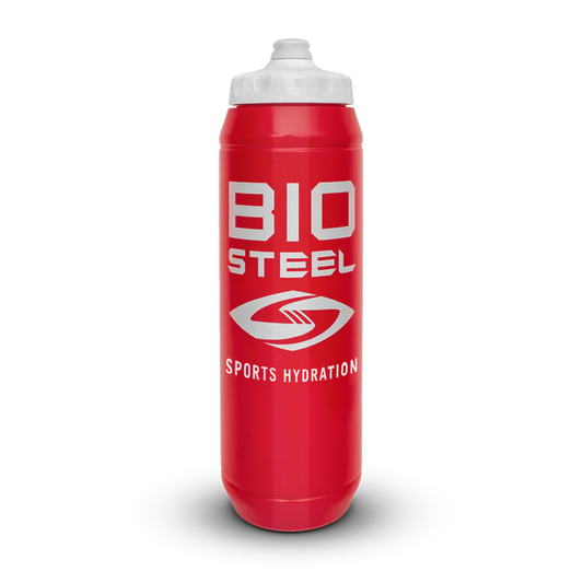 BIOSTEEL WATER BOTTLE RED 27oz/800ml