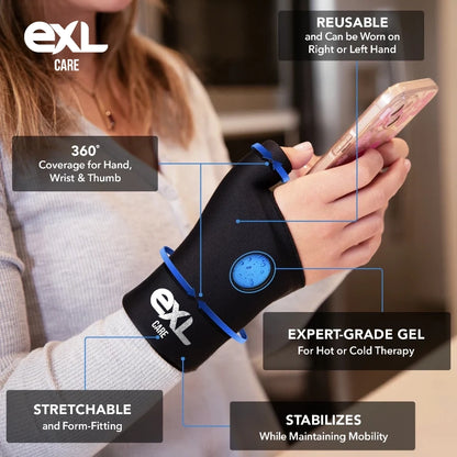 Ice Sleeve Wrist+Thumb Wrap