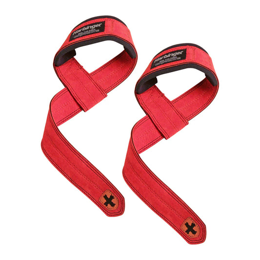 PADDED LEATHER LIFTING STRAPS