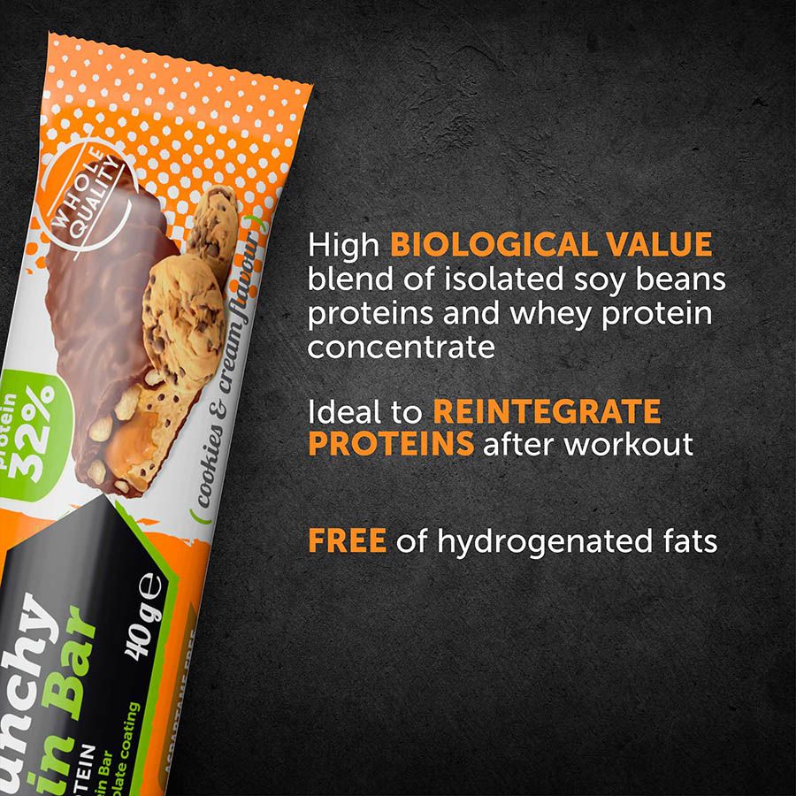 CRUNCHY PROTEIN BAR 40GR