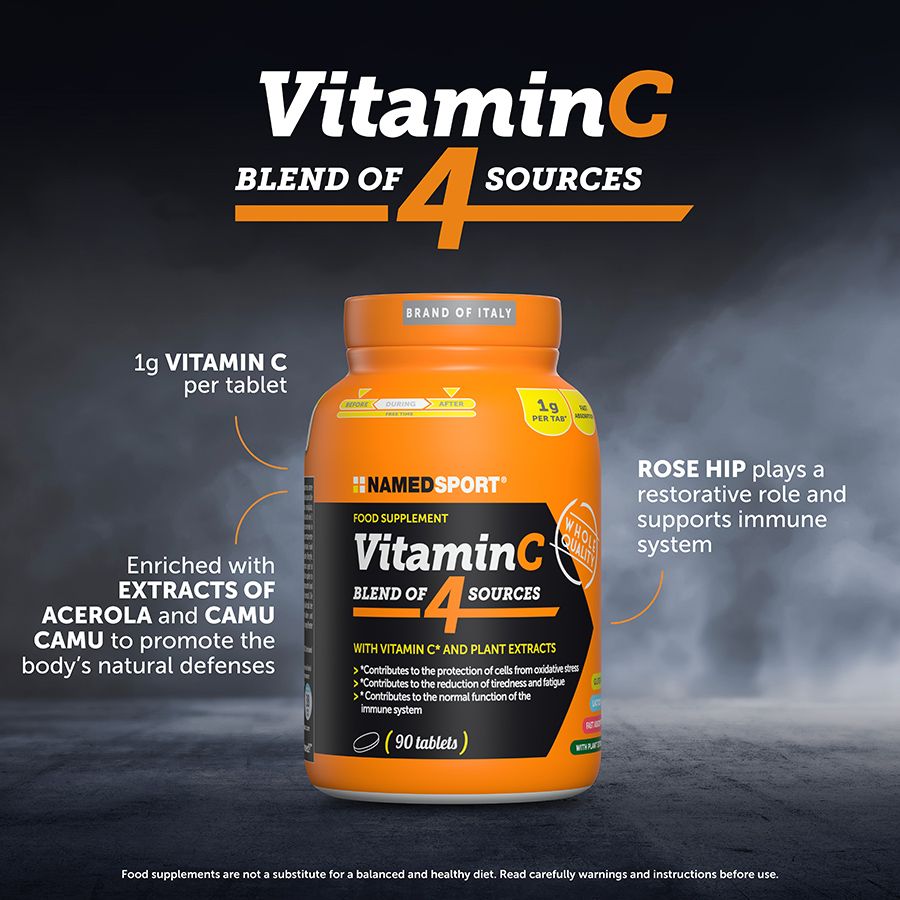 VITAMIN C 4 NATURAL BLEND - 90CPR