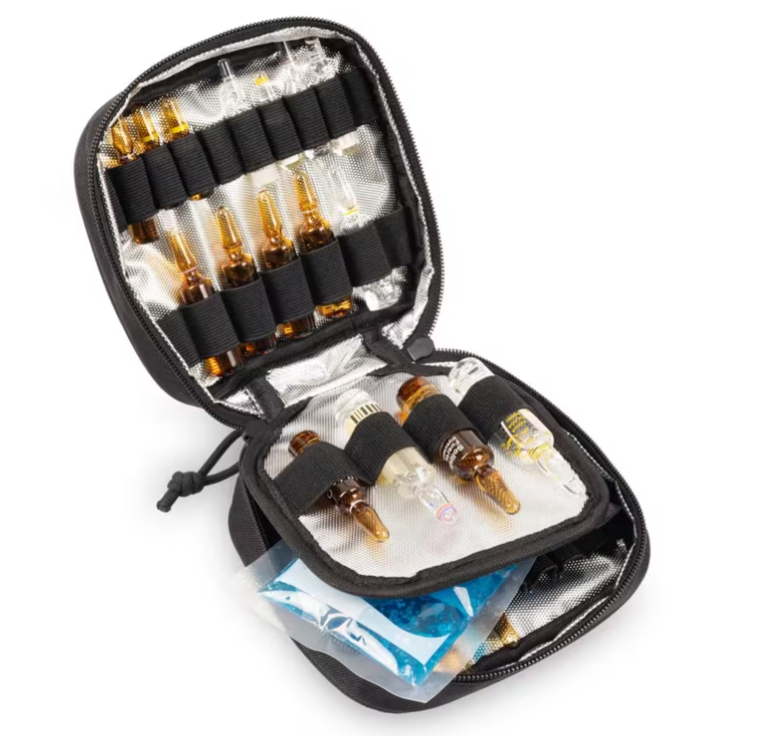 EMERAIR TROLLEY BG FOR RESPIRATORY EMERGENCIES - BLACK