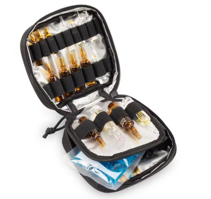 EMERAIR TROLLEY BG FOR RESPIRATORY EMERGENCIES - BLACK