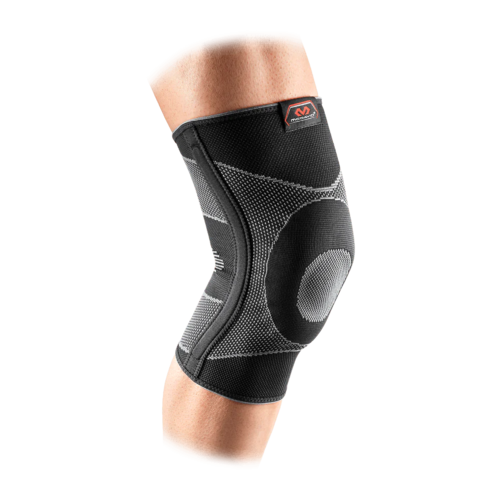 4-WAY ELASTIC KNEE SLEEVE with GEL BUTTRESS & STAYS