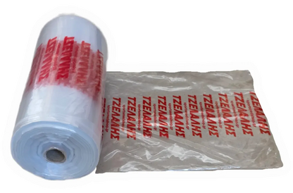 DISPOSABLE ICE BAGS 25x45 CM (ROLL of 450)