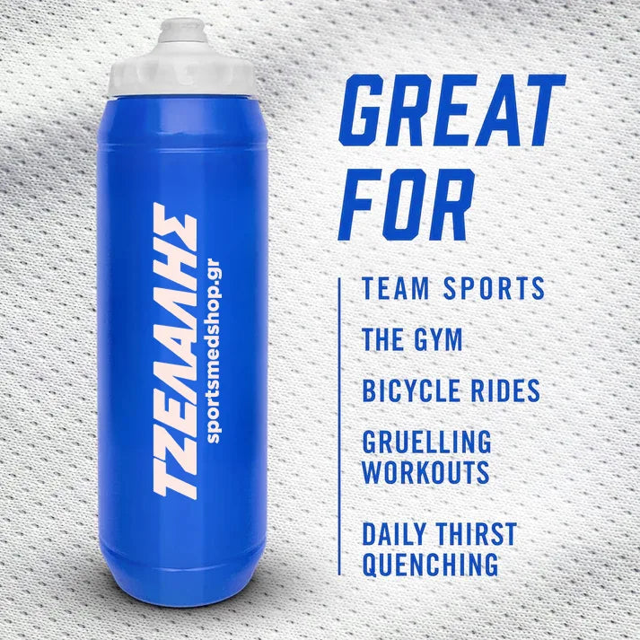 TZELALIS WATER BOTTLE BLUE 27oz/800ml