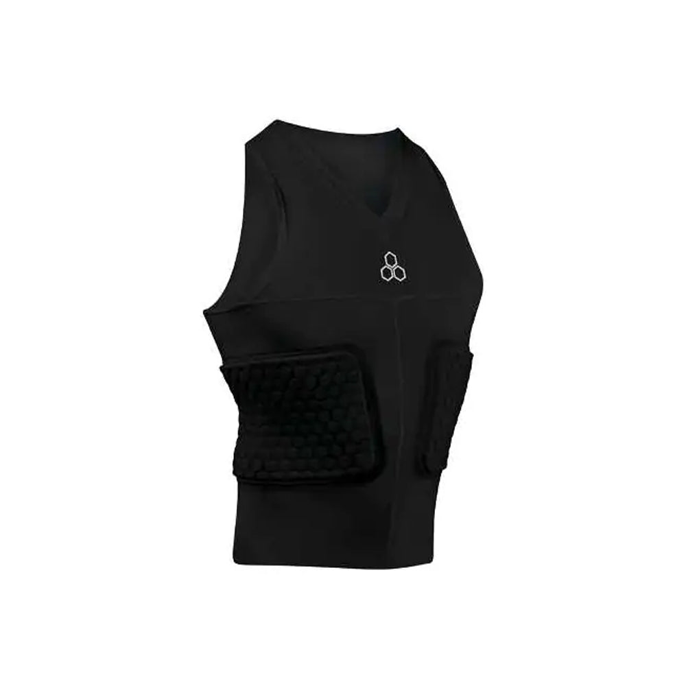 V-Neck Tank Top with Rib & Spine HEX™Pads