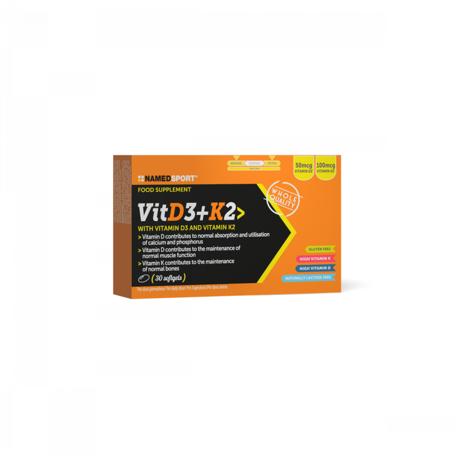 VITAMIN D3 + K2 30 SOFTGELS